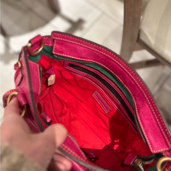 Vintage Dooney & Bourke Pink Leather Handbag - Picture 15 of 15
